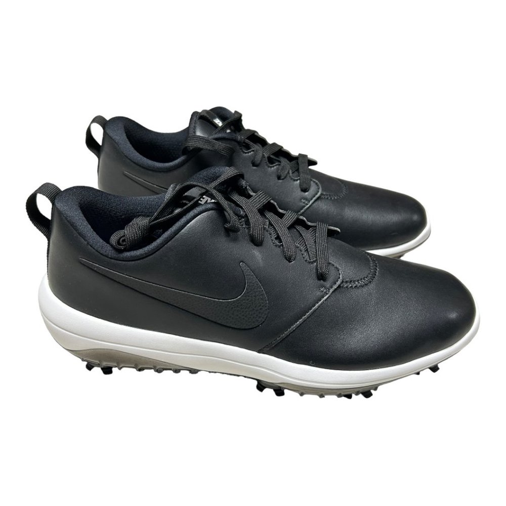 Nike Men's Roshe G Tour Summit Black White Golf Shoes Size 11.5 NEW